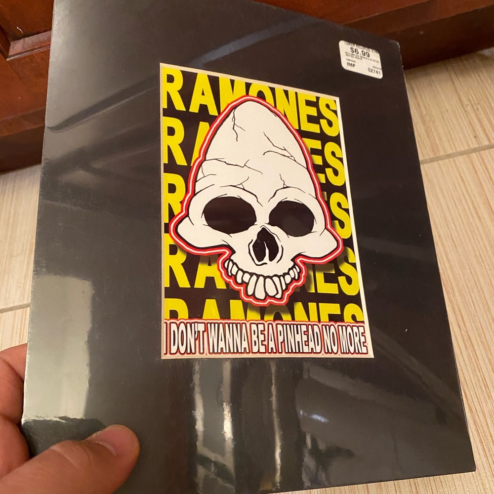 Rare RAMONES Tower Records Mini Poster Vintage